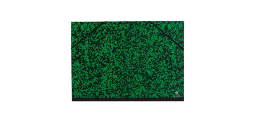 Carton à dessin Annonay à élastiques 32x45cm - Vert