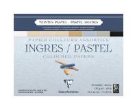 Ingres Pastel bloc collé 25F 18x24cm 130g - Assortiment pastel