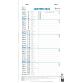 Calendrier Bloc mensuel avec feuillets détachables sans support 13 x 23 cm 2026