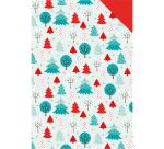 CARTON DÉCOR, Paquet de 40 feuilles 160g/m2 au format 25x35cm - Noël - Multicolore