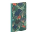 Gaïa bleu, Carnet cousu fil 9x14cm, 96 pages, ligné, ass.