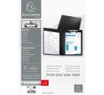 Porte-bloc à rabat papier enduit - Format 23x32cm pour A4