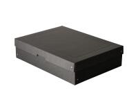 Caja de almacenamiento PureBox Negro de Exacompta A3 32 x 44 x 10cm de alto