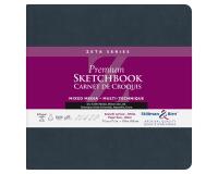 Zeta Series carnet souple 26F 19x19cm 270g - Blanc