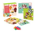 Coffret créatif, Pâte à modeler et gommettes - Multicolore