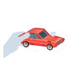 Crea 3D, Voiture - Bleu