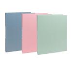 Classeur rigide recyclé 2 anneaux 30mm Autentik - Couleurs assorties