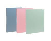 Classeur rigide recyclé 2 anneaux 30mm Autentik - Couleurs assorties