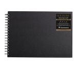 Goldline carnet spiralé 64F A4 140g I - Ivoire