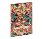 Frida Kahlo, Cahier piqué cousu fil A4 21 x 29,7 cm, 96 pages, ligné + marge, ass.