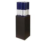 Papier ciel étoilé 60g, 1,50x0,70m 30rlx - Bleu