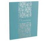 Livre d'or 100 pages tranche argent Titane