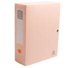 Boîte de classement à pression dos 100mm PP recyclé Skandi - Couleurs assorties