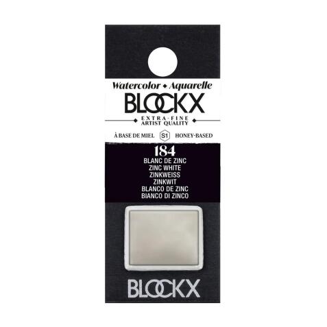 Aquarelle extra-fine demi-godet - Blanc de zinc