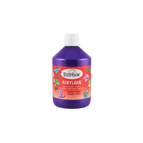 ACRYLIQUE MATE 500 ML VIOLET - Violet