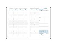Recharge Agenda de bureau Horizons 20 Visuel Semainier 15 x 21 cm Janvier à Décembre 2026