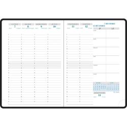 Recharge Agenda de bureau Horizons 20 Visuel Semainier 15 x 21 cm Janvier à Décembre 2026