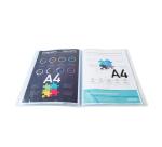 Protège-documents en polypropylène semi rigide Kreacover® Chromaline 80 vues - A4 - Incolore