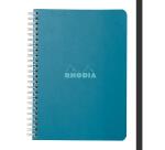 Carnet reliure intégrale Couleurs Paon 14,8 x 21 cm - Paon