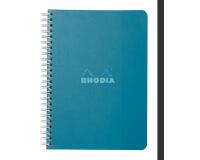 Carnet reliure intégrale Couleurs Paon 14,8 x 21 cm - Paon