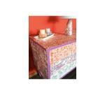 762 - Pochette 20 feuilles Décopatch - Orange