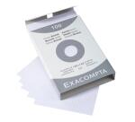 Estuche Exacompta de 100 fichas Exacompta cartulina Bristol - cuadricula 5x5 sin taladro 105x148mm - Blanco