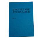 Piqûre 27x19,5cm Brouillard journalier 40 pages