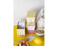 Assortiment 4 papiers foil Boudoir gourmand - Assortiment
