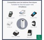 Papel térmico Exacompta 57 x Ø 30 x 12 mm x 9 m 55 g 43642E 1 copia SBPA