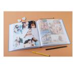 Álbum de fotografías para bebés TEDDY LAPIN 29x32 cm - 300 fotos 60 páginas - Azul