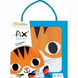 Pix Gallery, Tambourin Chat - Orange