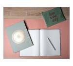 Livre d'or 100 pages tranche or Ellipse