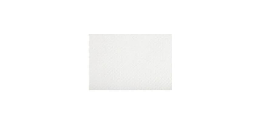 Manteles individuales lisos - Papel gofrado Tiss Lack 30x40 cm - Blanco