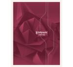 7000, Notitieschrift harde kaft genaaid 24x32cm 144 blad séyès 70g. - Geassorteerde kleuren