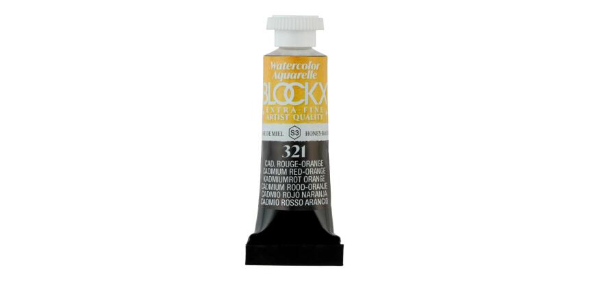 Aquarelle extra-fine tube 5ml - Cadmium rouge-orange