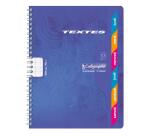 Textes reliure intégrale 7000 17x22 cm 100 pages grands carreaux 70 g - Assortis