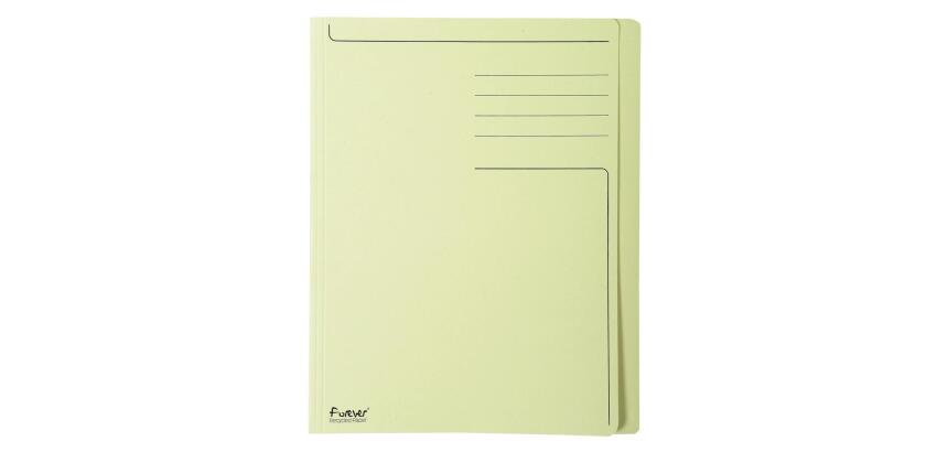 Chemise rigide à bord décalé Forever® 280g/m2 avec impression - 24x32cm