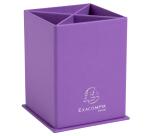Squared pen-holder 4 comp. Teksto assort