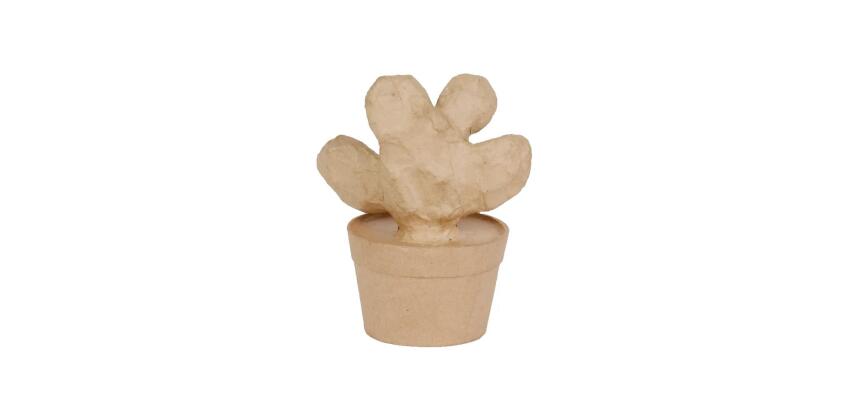 Cactus raquette 9,5x13x16,5cm - Kraft