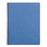 Carnet reliure intégrale Age Bag A4+ 160 pages détachables perforé 4 trous petits carreaux - Bleu