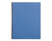 Carnet reliure intégrale Age Bag A4+ 160 pages détachables perforé 4 trous petits carreaux - Bleu