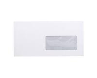 Enveloppe 110X220 Fen 45 50µ blanc 80g - Blanc