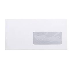 Enveloppe 110X220 Fen 45 50µ blanc 80g - Blanc