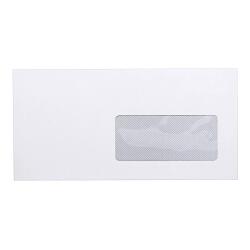Enveloppe 110X220 Fen 45 50µ blanc 80g - Blanc