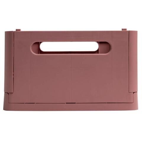 Caja plegable SMARTCASE Skandi - 375x275x163 mm, A4+ - Rosa viejo
