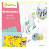 Coffret créatif, Décopatch, Equitation - Multicolore