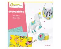 Coffret créatif, Décopatch, Equitation - Multicolore