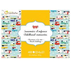 Souvenirs d'enfance, Vacances à la mer - Multicolore