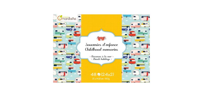 Souvenirs d'enfance, Vacances à la mer - Multicolore