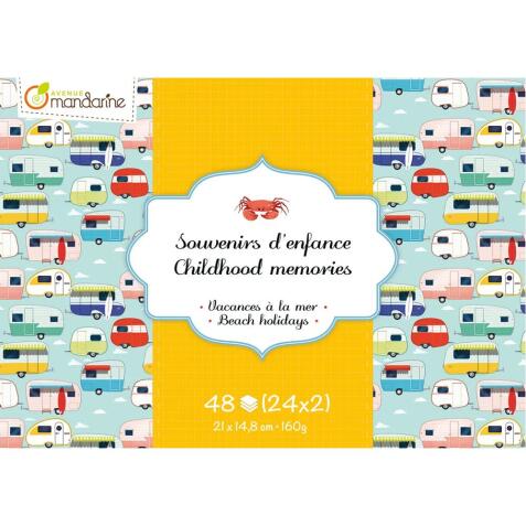 Souvenirs d'enfance, Vacances à la mer - Multicolore
